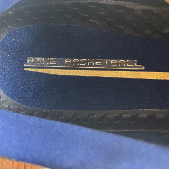Nike Air Zoom BB NXT Basketball Shoes Blue Gold Black Men’s 11.5 Sporty Comfort main image 4